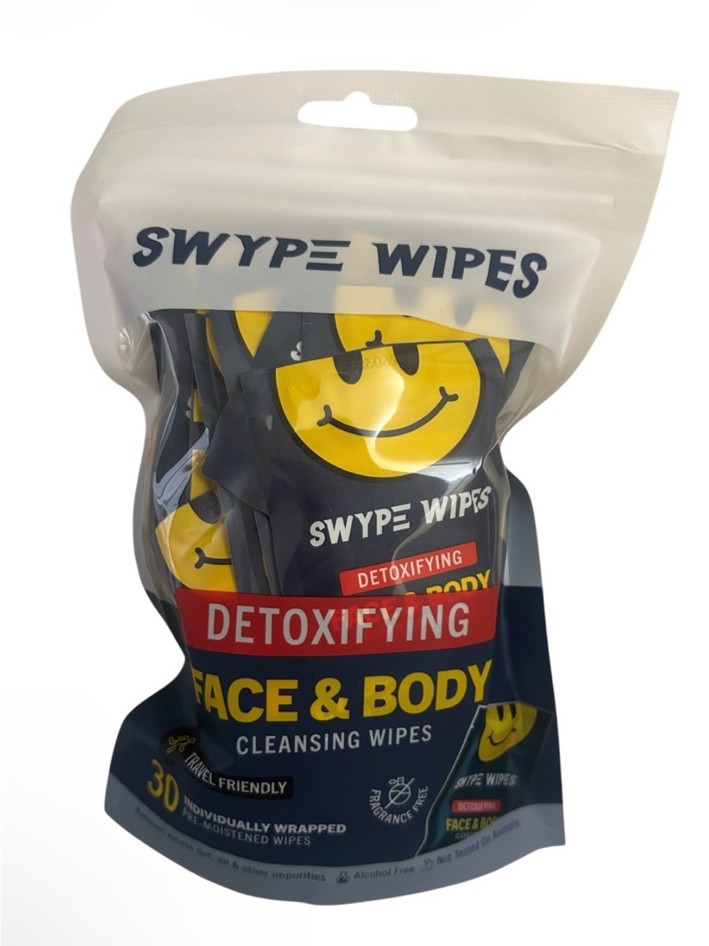 Swype Wipes Detoxifying 30ct Wipes